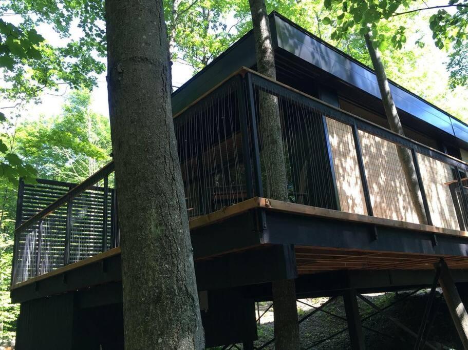 Cabin Sutton 252 - En Harmonie Avec La Nature!ヴィラ エクステリア 写真