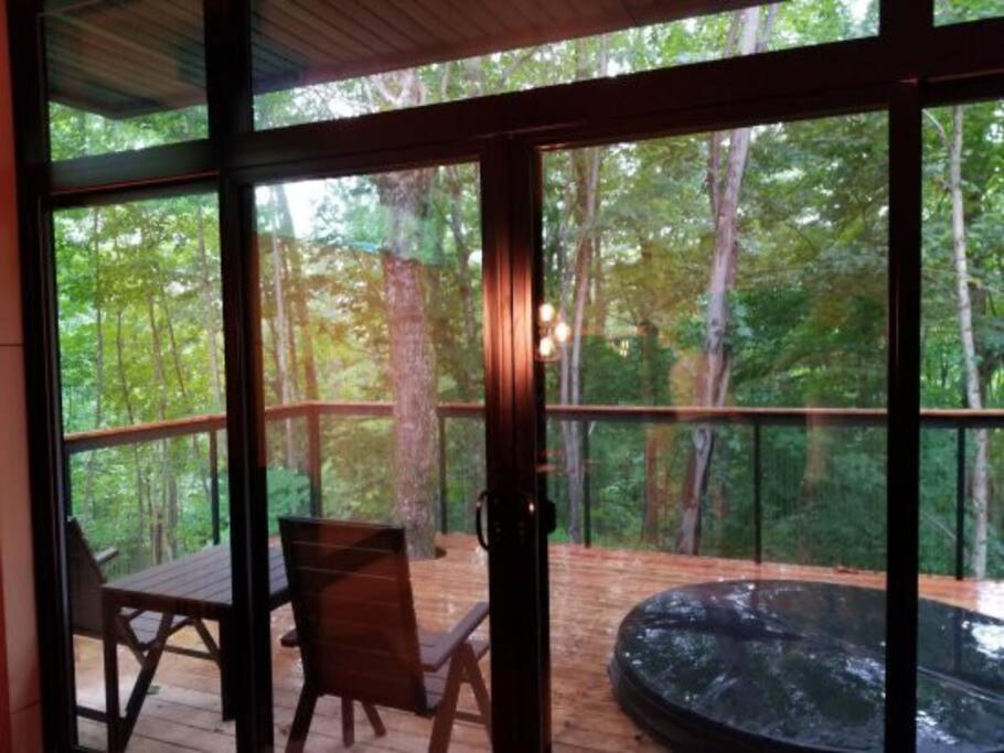 Cabin Sutton 252 - En Harmonie Avec La Nature!ヴィラ エクステリア 写真